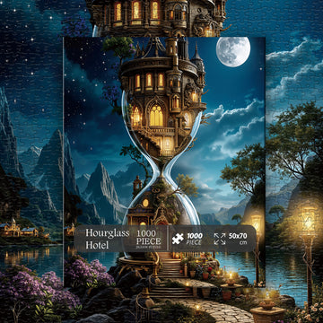 Puzzle hotel a clessino puzzle 1000 pezzi